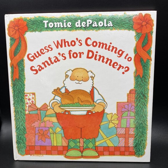 Guess Who's Coming to Santa's for Dinner? by Tomie dePaola (2004, Hardcover) - Picture 1 of 16